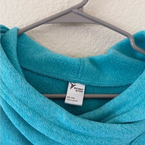 Old Navy | Women's Blue Hoodie Sweatshirt - Picture 6 of 7